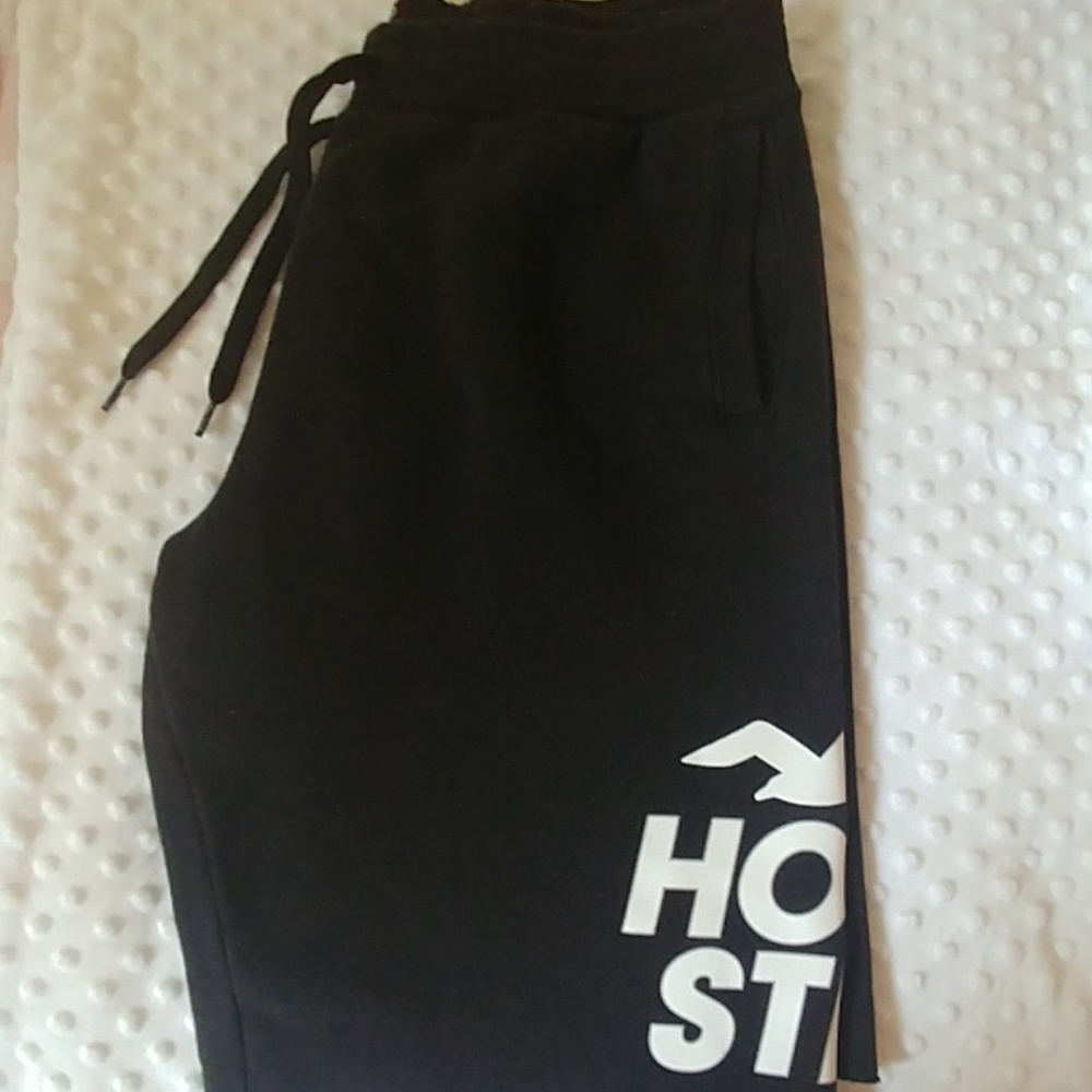 Black Hollister sweat shorts